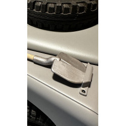 CRM Scale Schaufel with Holzstiel 1/10 and Fahrzeughalterung