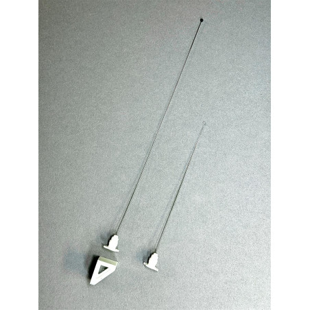CRM Real Scale CB antenna with mount ( 2 pcs)