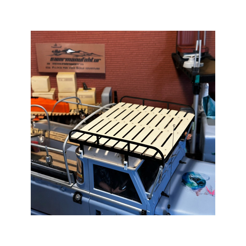 CRM Roof Rack Set for Boom Racing Land Rover Single Cab 88 and 109