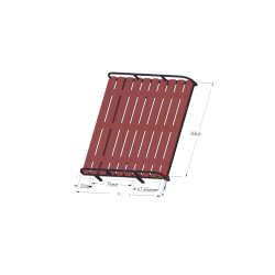 CRM Roof Rack Set for Boom Racing Land Rover Single Cab 88 and 109