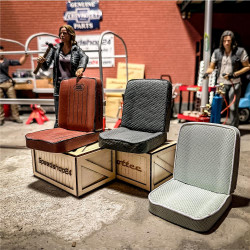 CRM Leather Seat Covers for BoomRacing BR02 Series II / III 88 / 109