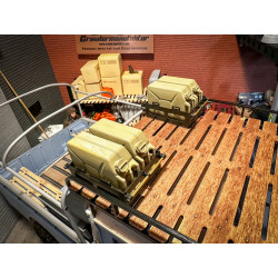 1/10 Scale Jerry Can Holder for 2x 20L CRM Resin Cans – RC Roof Rack & Bed Mount