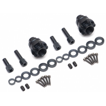 Boom Racing BRXT5DU Adjustable Dually Adapter for 5-Lug Beadlock Wheel