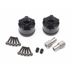 Boom Racing BRXT512 XT512 5-Lug Aluminum 12mm Wheel Hub Adapters 12mm Offset (2)