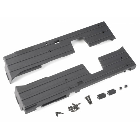 Boom Racing BRX020071 B3D Nylon Side Skid Plate V2 for BRX02 / BRX02 6x6 for BRX02