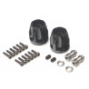 Boom Racing BRXT616V2 ProBuild XT616 V2 6-Lug Aluminum 12mm Wheel Hub Adapters 16MM Offset (2) Black