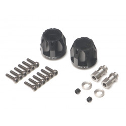 Boom Racing BRXT612V2 ProBuild XT612 V2 6-Lug Aluminum 12mm Wheel Hub Adapters 12MM Offset (2)