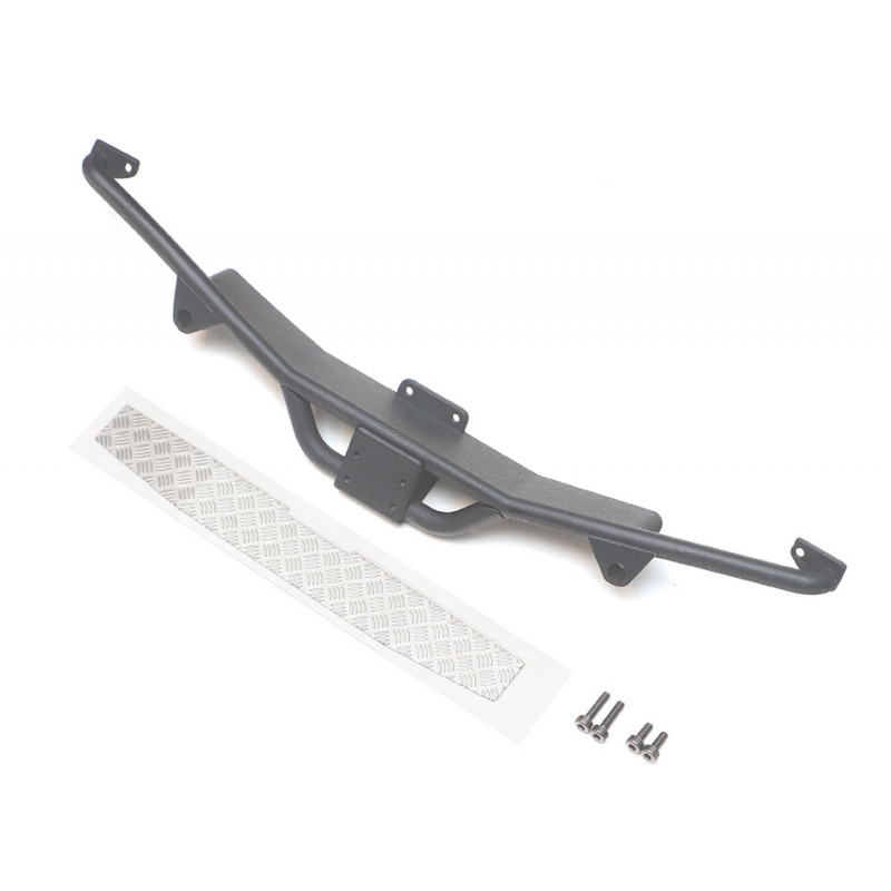 Boom Racing BRX020080 KUDU Rear Metal Step Bumper w/ Diamond Plate for BRX02