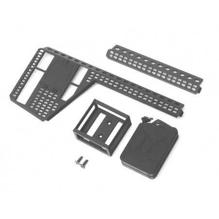 Boom Racing BRX020087 B3D Rear Armor Quarter Panel w/ Jerry Can for TRC D110 Body for BRX02