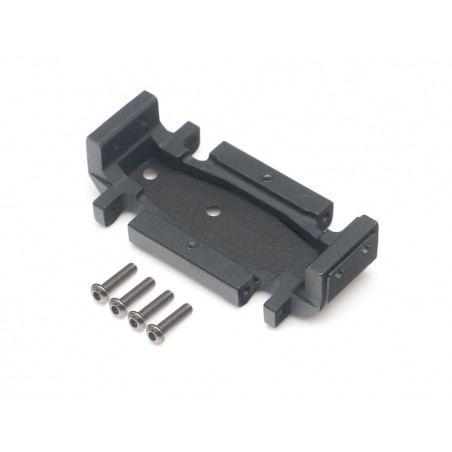 Boom Racing BRX020020 High Clearance Center Alum Skid Plate Link Mount w/ Stainless Steel Plate for BRX02 Link (BR8004) & BRX01 