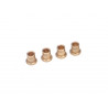 Boom Racing BRX020030 Brass Washer (4) for BRX02 Leaf Anti-Wrap Bars for Boom Racing  BRX02
