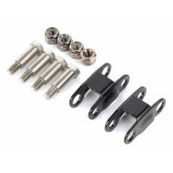 Boom Racing BRX020064A Front Leaf Spring Shackle (2) for BR8005 for Boom Racing  BRX02