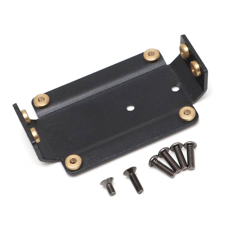 Boom Racing BRX020020LF High Clearance Steel Center Skid Plate for BRX02 Leaf (BR8005) & BRX01 Full Leaf for Boom Racing  BRX02