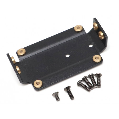 Boom Racing BRX020020LF High Clearance Steel Center Skid Plate for BRX02 Leaf (BR8005) & BRX01 Full Leaf for Boom Racing  BRX02