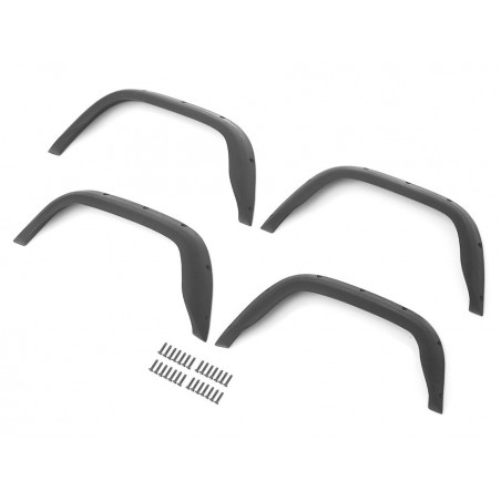 Boom Racing BRX020082 Rubber Front & Rear Fender Flare Set for TRC D90 D110 for BRX02