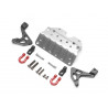 Boom Racing BRX020068 KUDU Front Skidplate with D-Ring Shackles for BRX02 Leaf Spring Version for BRX02