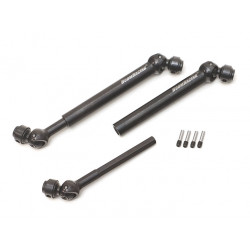 Boom Racing BRX020043 KUDU Heavy-Duty 110-130mm Steel CVD Center Drive Shaft (2) for BRX02