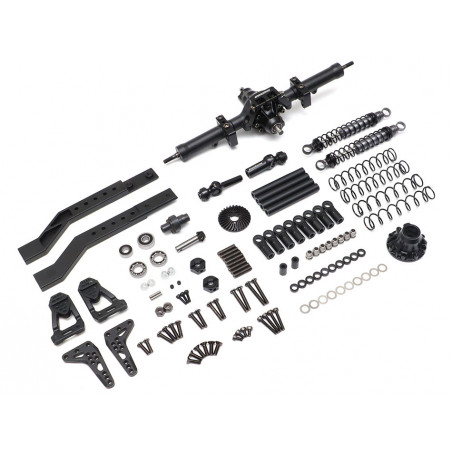 Boom Racing BRX0266100KIT BRX02 Link 6X6 Conversion Kit for TRC D110 6x6 Pickup Hard Body for BRX02
