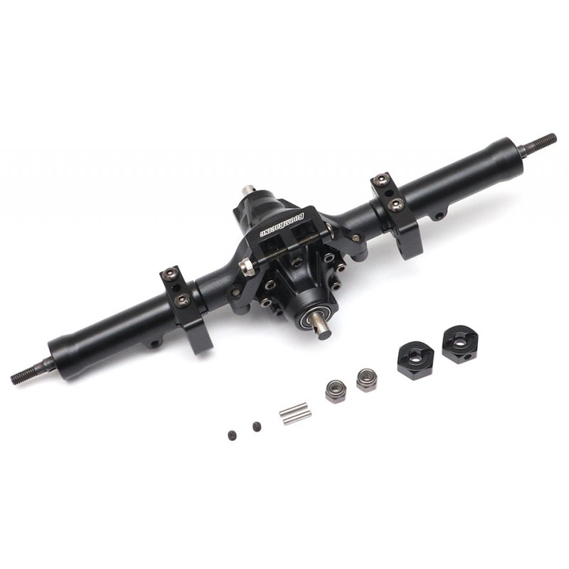 Boom Racing BRX026623 Complete Assembled BRX90 Pass-Thru PHAT Axle for 6x6 / 8x8 for BRX02