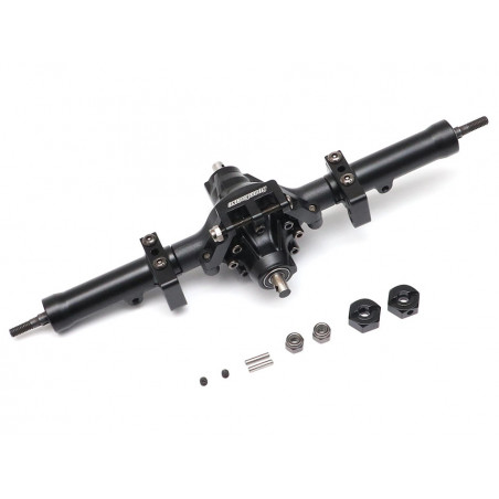 Boom Racing BRX026623 Complete Assembled BRX90 Pass-Thru PHAT Axle for 6x6 / 8x8 for BRX02