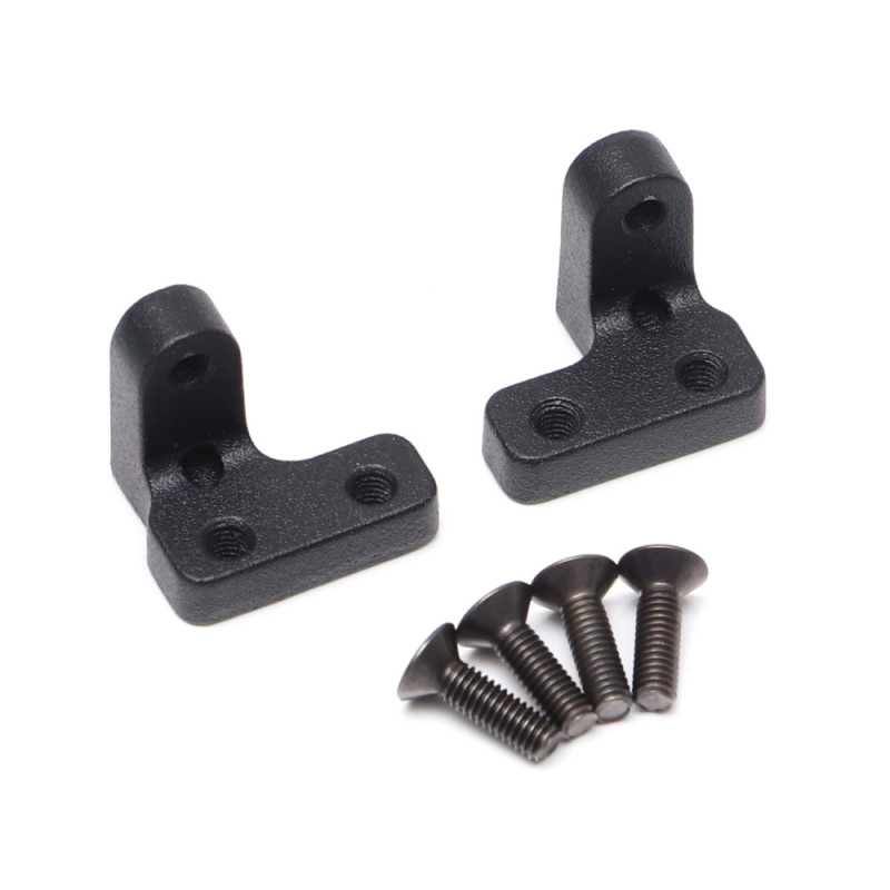 Boom Racing BRX020108 Steering Servo Mount Right & Left Black for BRX02 109