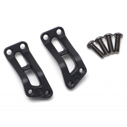 Boom Racing BRX020110 Side Gearbox Mount Left & Right Black for BRX02 109