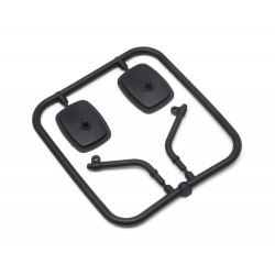 Boom Racing BRX02317 Rubber Side Mirrors for BRX02 109