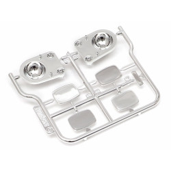 Boom Racing BRX02306 Part G Chrome Parts for BRX02 109