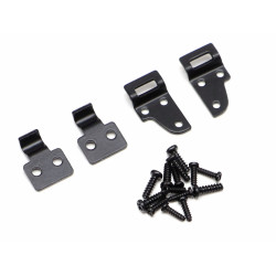 Boom Racing BRX02321 Metal Hood Bonnet Hinge Set for BRX02 109