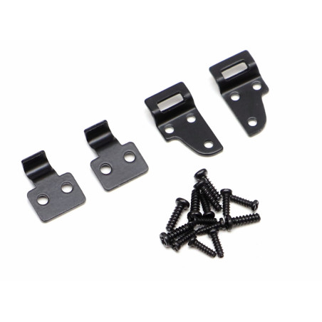 Boom Racing BRX02321 Metal Hood Bonnet Hinge Set for BRX02 109