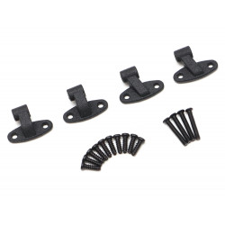 Boom Racing BRX02323 Metal Rear Tailgate Hinge (2) for BRX02 109