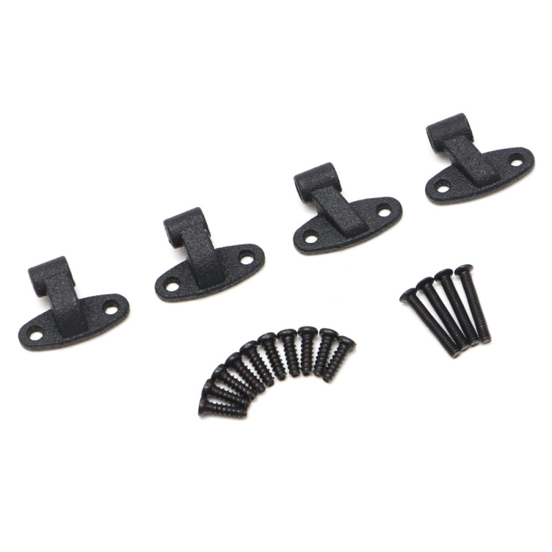 Boom Racing BRX02323 Metal Rear Tailgate Hinge (2) for BRX02 109