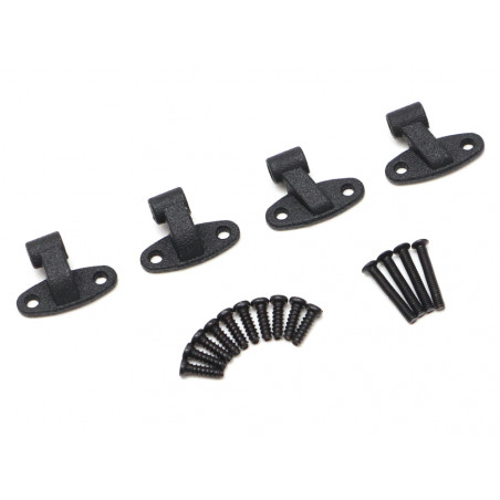 Boom Racing BRX02323 Metal Rear Tailgate Hinge (2) for BRX02 109