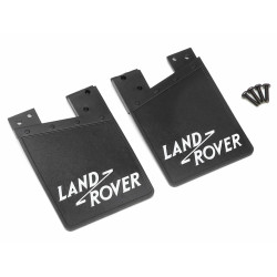 Boom Racing BRX02330W Classic Rubber Mud Flaps for Series Land Rover White for BRX02 109