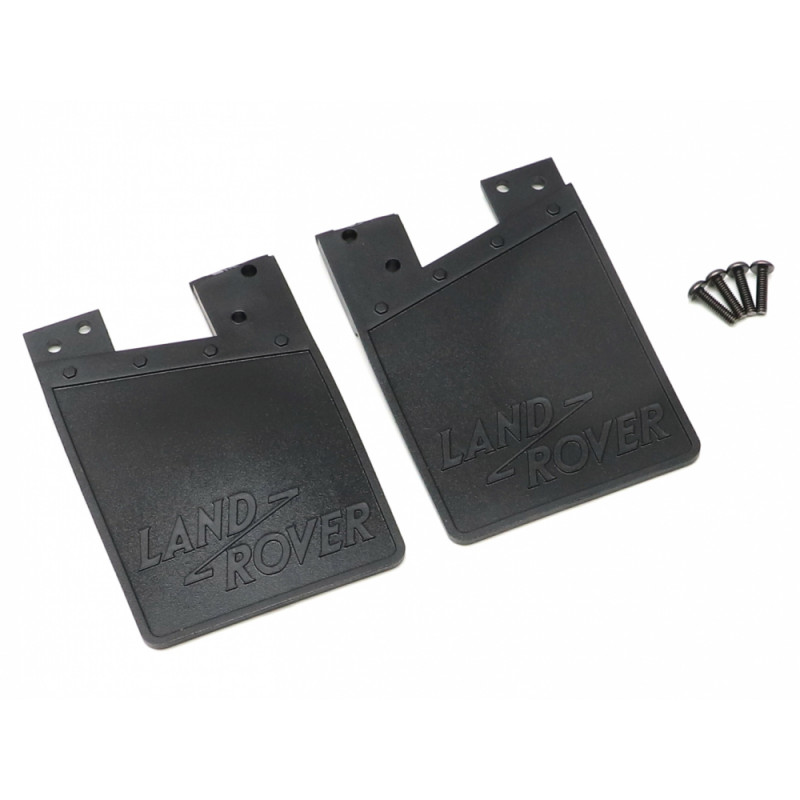 Boom Racing BRX02330BK Classic Rubber Mud Flaps for Series Land Rover Black for BRX02 109