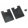 Boom Racing BRX02330BK Classic Rubber Mud Flaps for Series Land Rover Black for BRX02 109