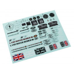 Boom Racing BRX02332 Decal Sticker Series III 88 Pickup for BRX02 88