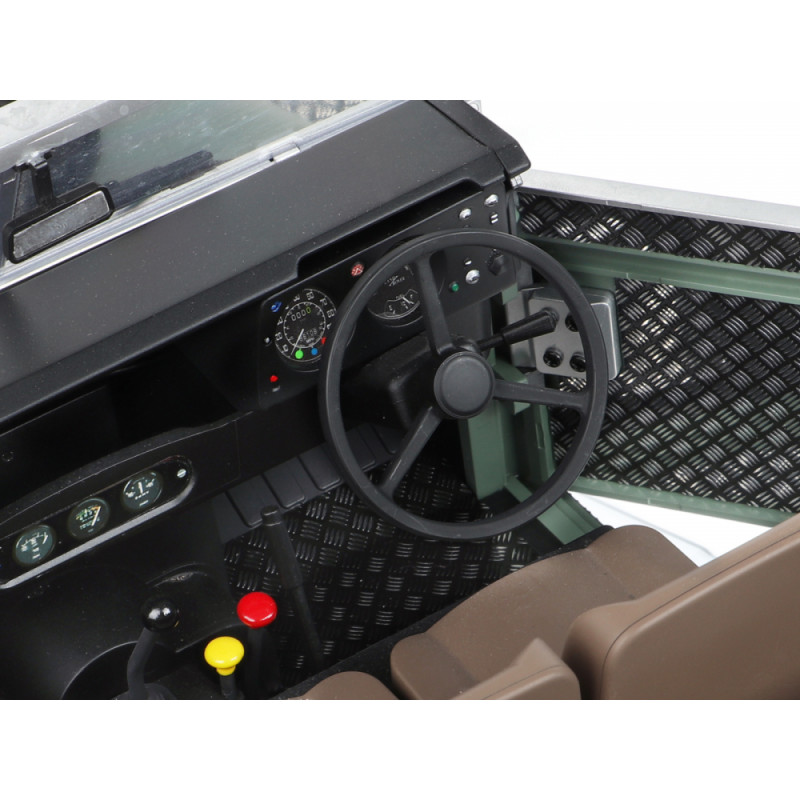 Boom Racing BRX02371BK KUDU Stainless Steel Diamond Plate Set for Series Land Rover 88 & 109 (Cab Interior) Black for BRX02 109