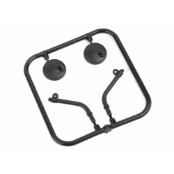 Boom Racing BRX02347 Rubber Side Mirrors for Land Rover Series II for BRX02 88