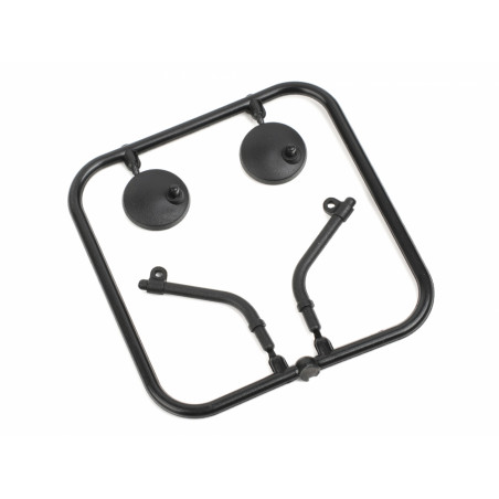 Boom Racing BRX02347 Rubber Side Mirrors for Land Rover Series II for BRX02 88