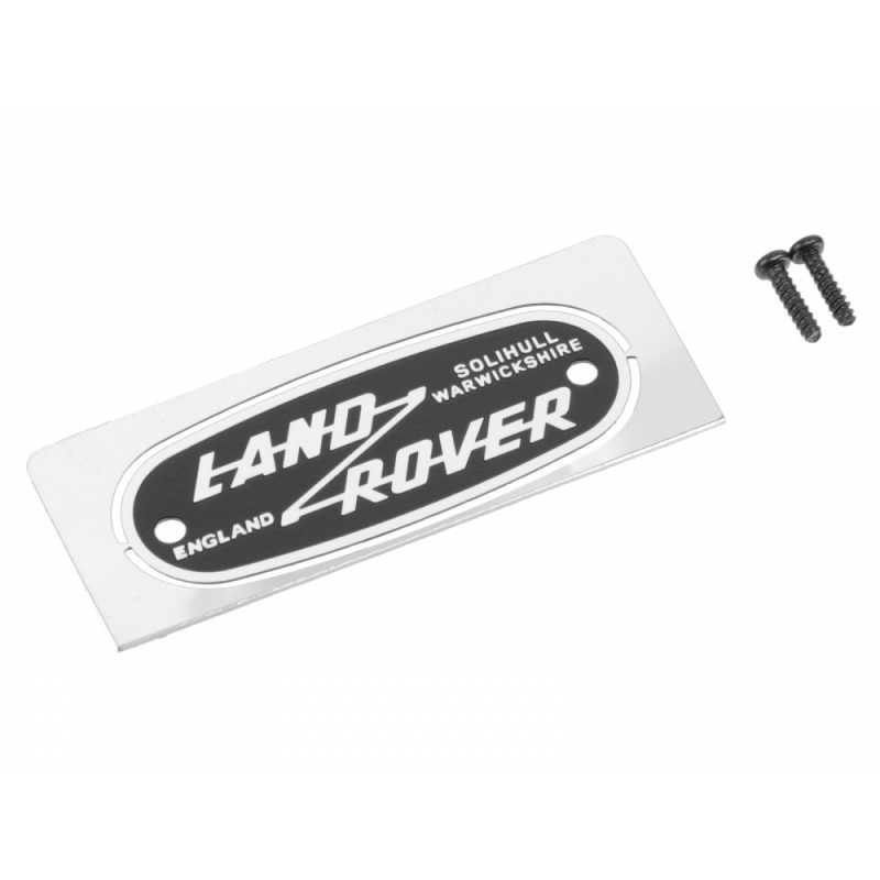 Boom Racing BRX02361 Stainless Steel Land Rover Tub Badge Solihull for BRX02 88