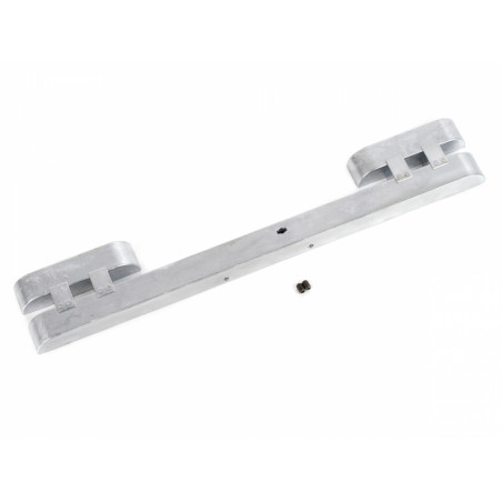 Boom Racing BRX02382 Military Bumper for BRX02 Aluminum Raw Finish for BRX02 109