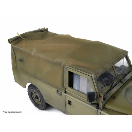 Boom Racing BRX02392ASD KUDU Full Canvas Soft Top Only for Series Land Rover 109 Full Hood Set (Sand) for BRX02 109