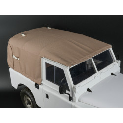 Boom Racing BRX02393ASD KUDU Full Canvas Soft Top Only for Series Land Rover 88 Full Hood Set (Sand) for BRX02 88