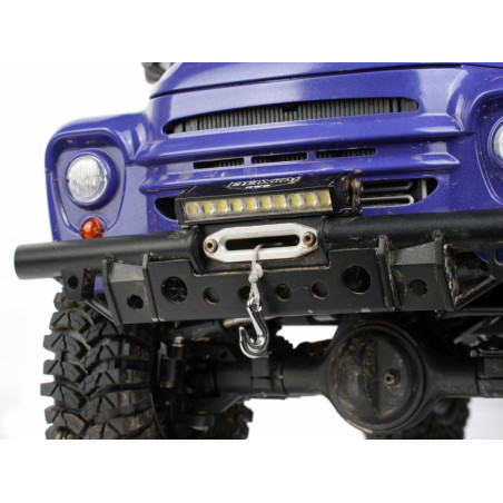 Boom Racing BRX02396S Aluminum Fairlead for BRX01 AWB / BRX02 Front Bumper Silver for BRX01 AWB