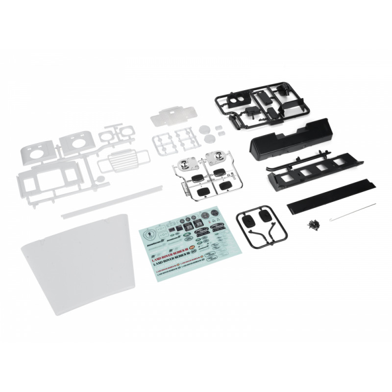 Boom Racing BRX02398 Land Rover Series 3 Body Conversion Kit for BRX02 88