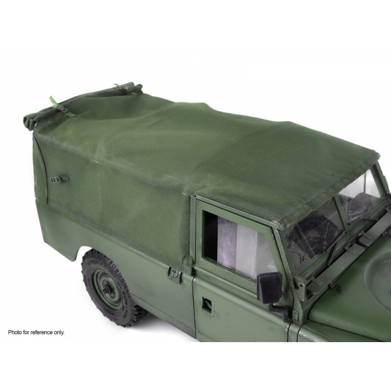 Boom Racing BRX02392AG KUDU Full Canvas Soft Top Only for Series Land Rover 109 Full Hood Set (Green) for BRX02 109