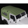 Boom Racing BRX02416AG KUDU Full Canvas Soft Top with Side Windows (Green) for Series Land Rover 88 for BRX02 88