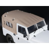 Boom Racing BRX02416ASD KUDU Full Canvas Soft Top with Side Windows (Sand) for Series Land Rover 88 for BRX02 88