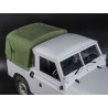 Boom Racing BRX02417AG KUDU 3/4 Canvas Soft Top for Series Land Rover 88 Green for BRX02 88